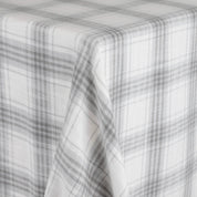 Brushed Plaid Cotton - Dove