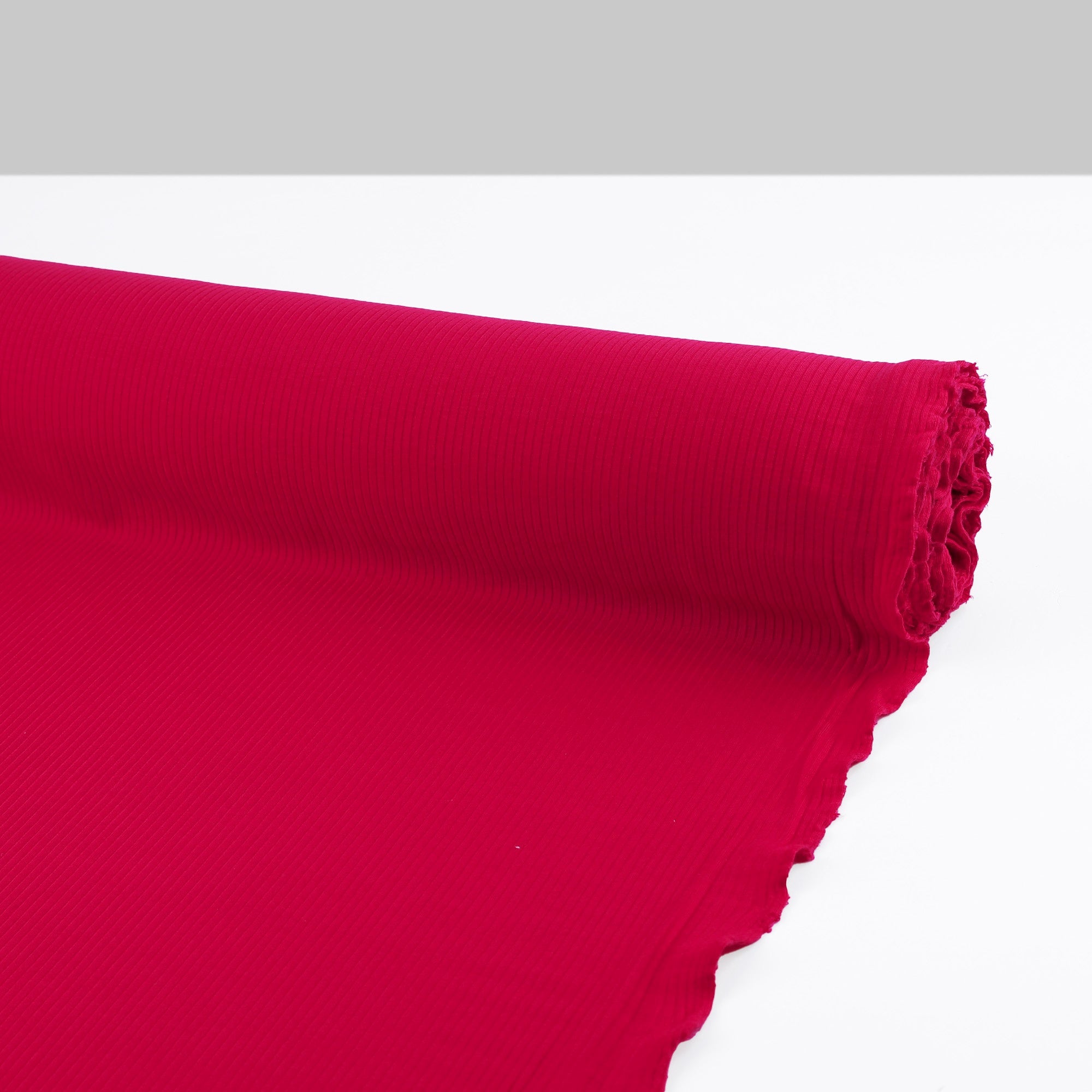 Tencel Stretch Rib - Hibiscus