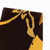 Palm Silk Crepe De Chine - Banana Choc