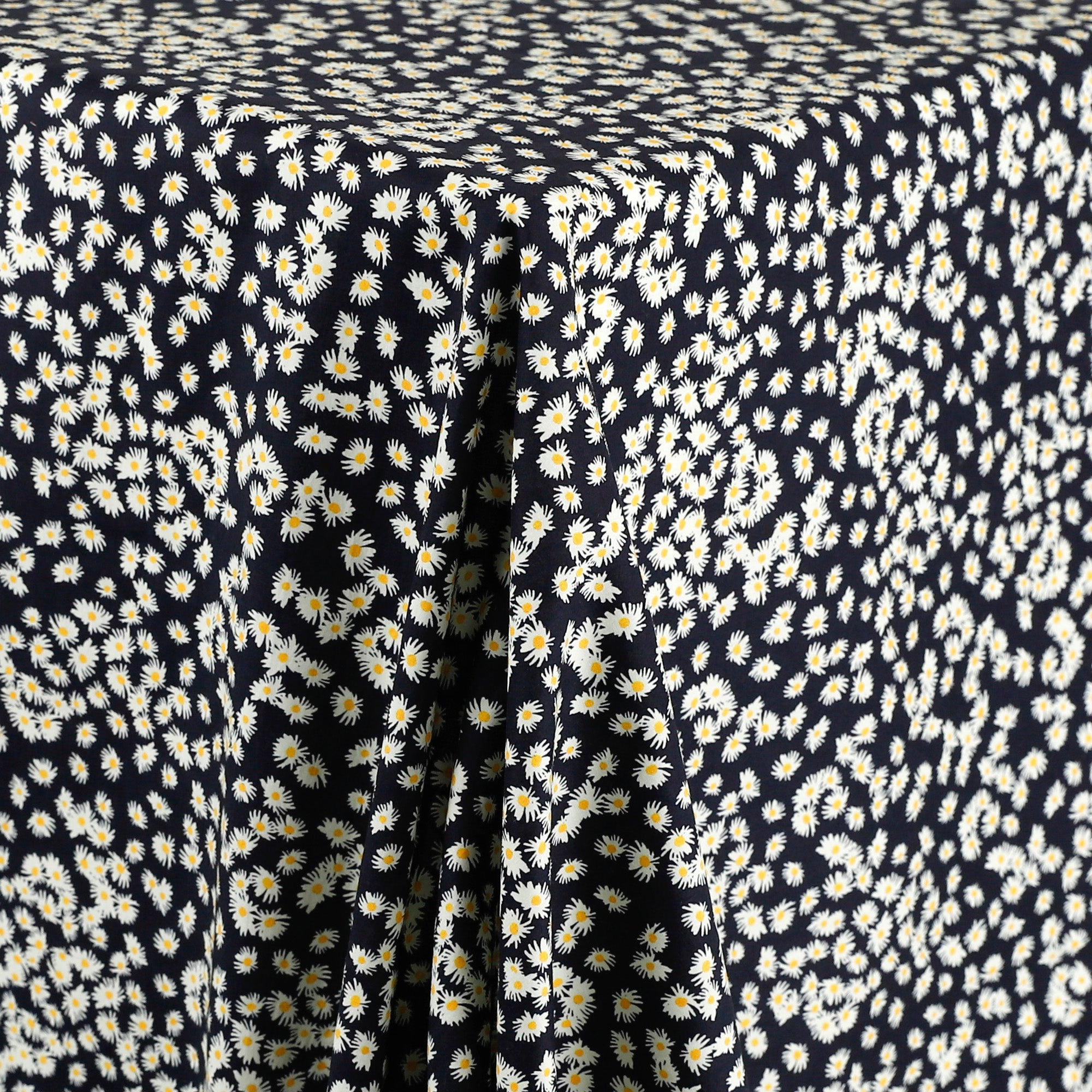 Daisy Pop Organic Cotton Lawn - Black Multi