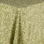 Daisy Pop Silk Crepe De Chine - Grass