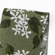 Star Jasmine Floral Linen - Sage