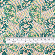 Liberty Organic Tana Lawn - Zig Zag Paisley/C