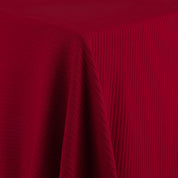 Lyocell / Organic Cotton Stretch Rib - Scarlet