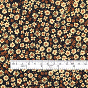 Mini Garden Cotton Poplin - Midnight