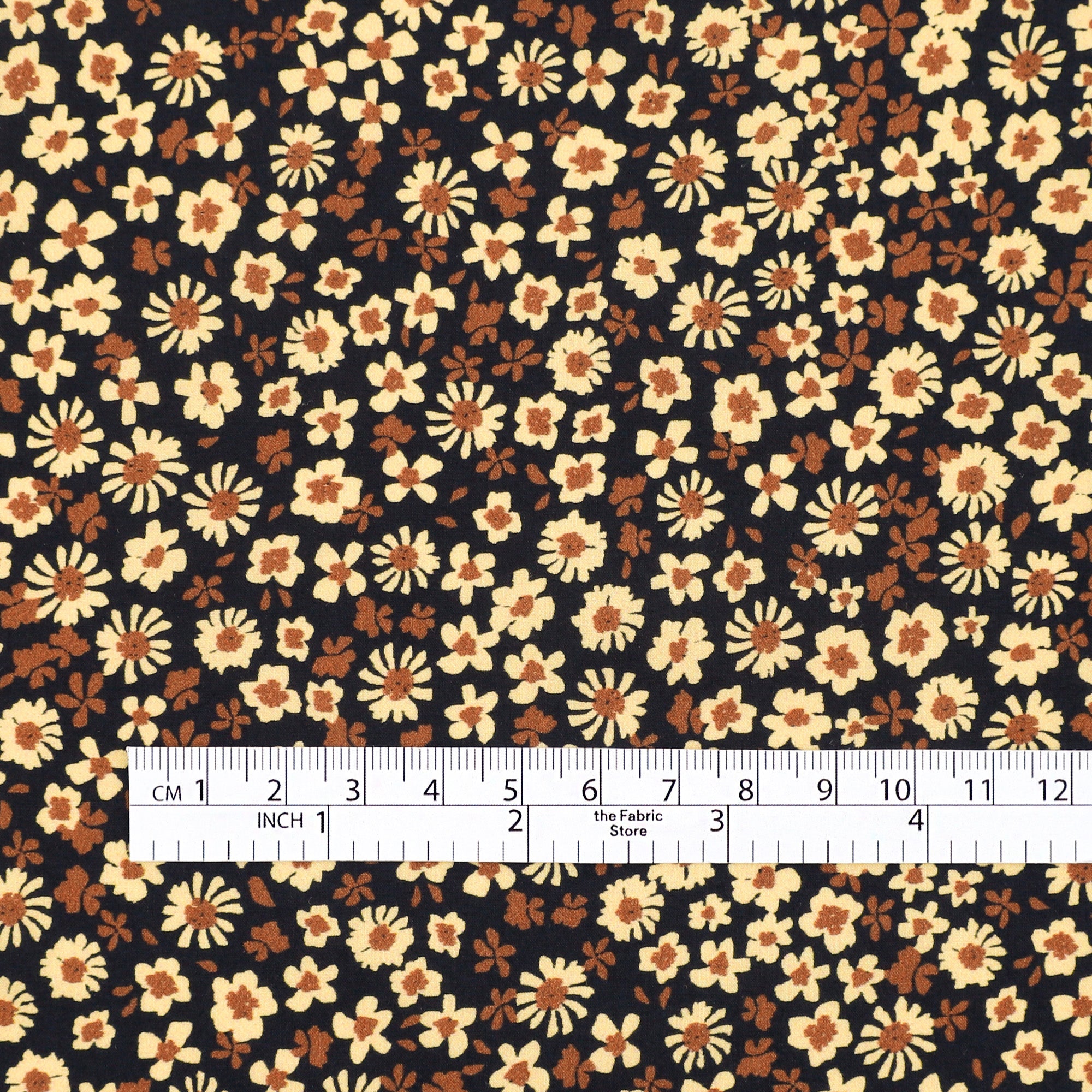 Mini Garden Cotton Poplin - Midnight