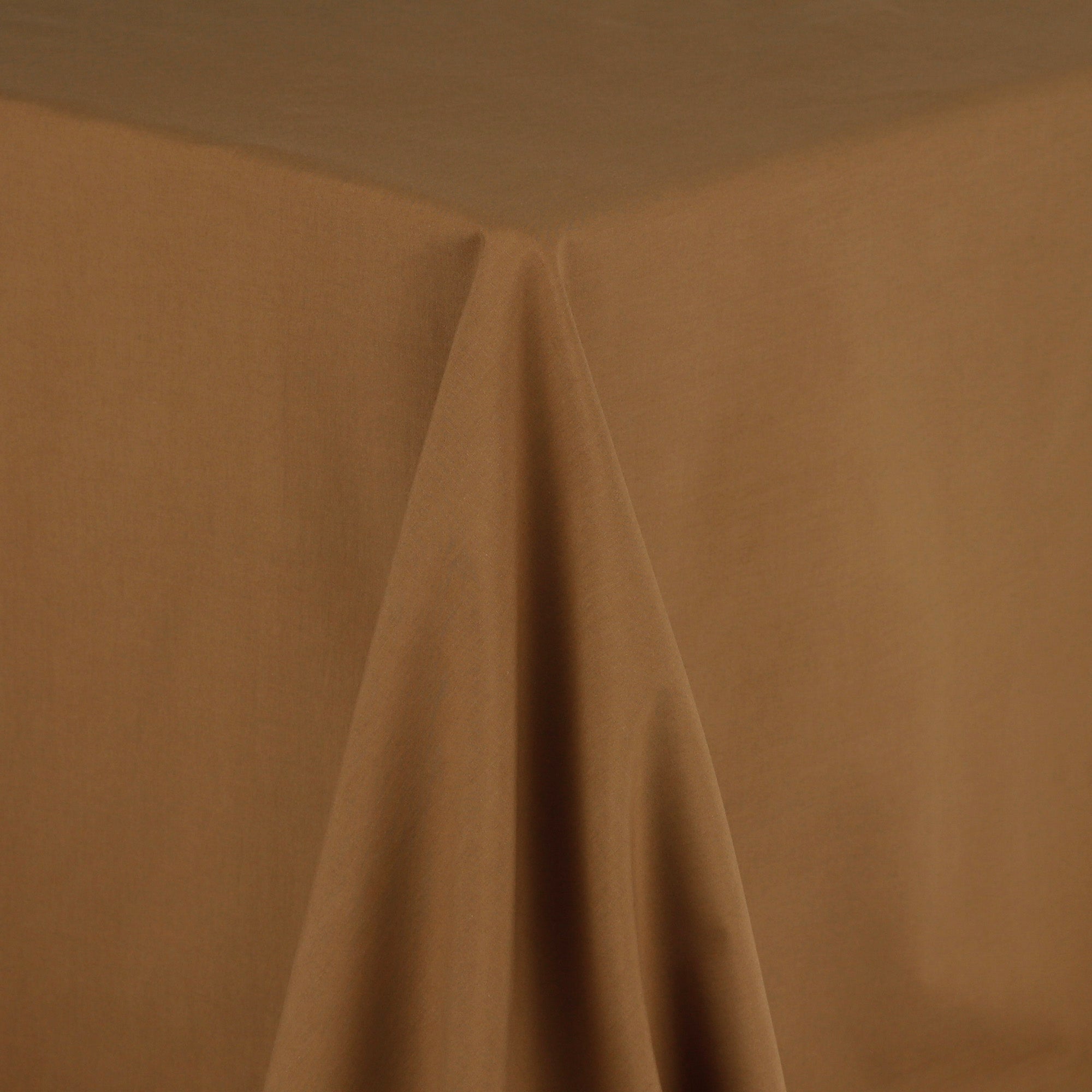 Organic Cotton Poplin - Saddle