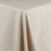 Hickory Stripe Cotton - Crema