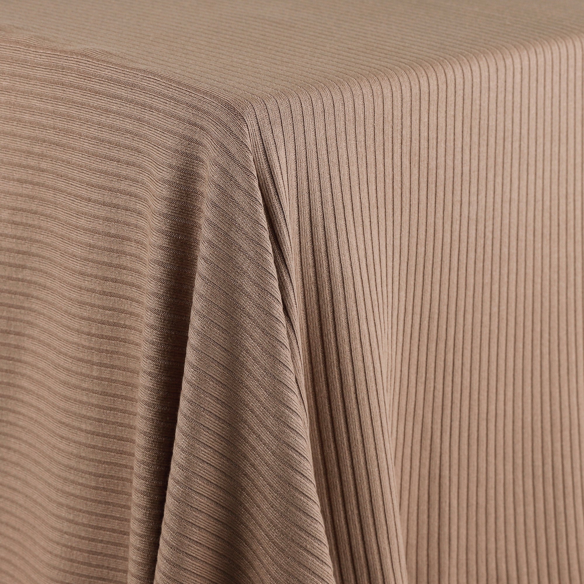 Soft Tencel Stretch Rib - Fawn