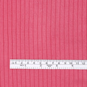 Soft Tencel Stretch Rib - Flamingo