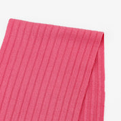 Soft Tencel Stretch Rib - Flamingo