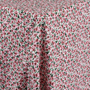 Prairie Floral Stretch Linen/Cotton - Bubblegum