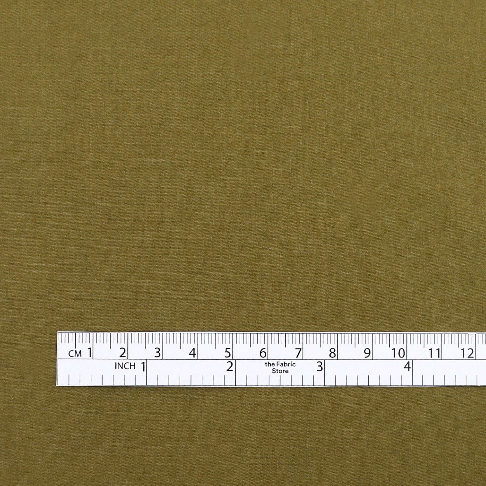 Organic Cotton Poplin - Olive