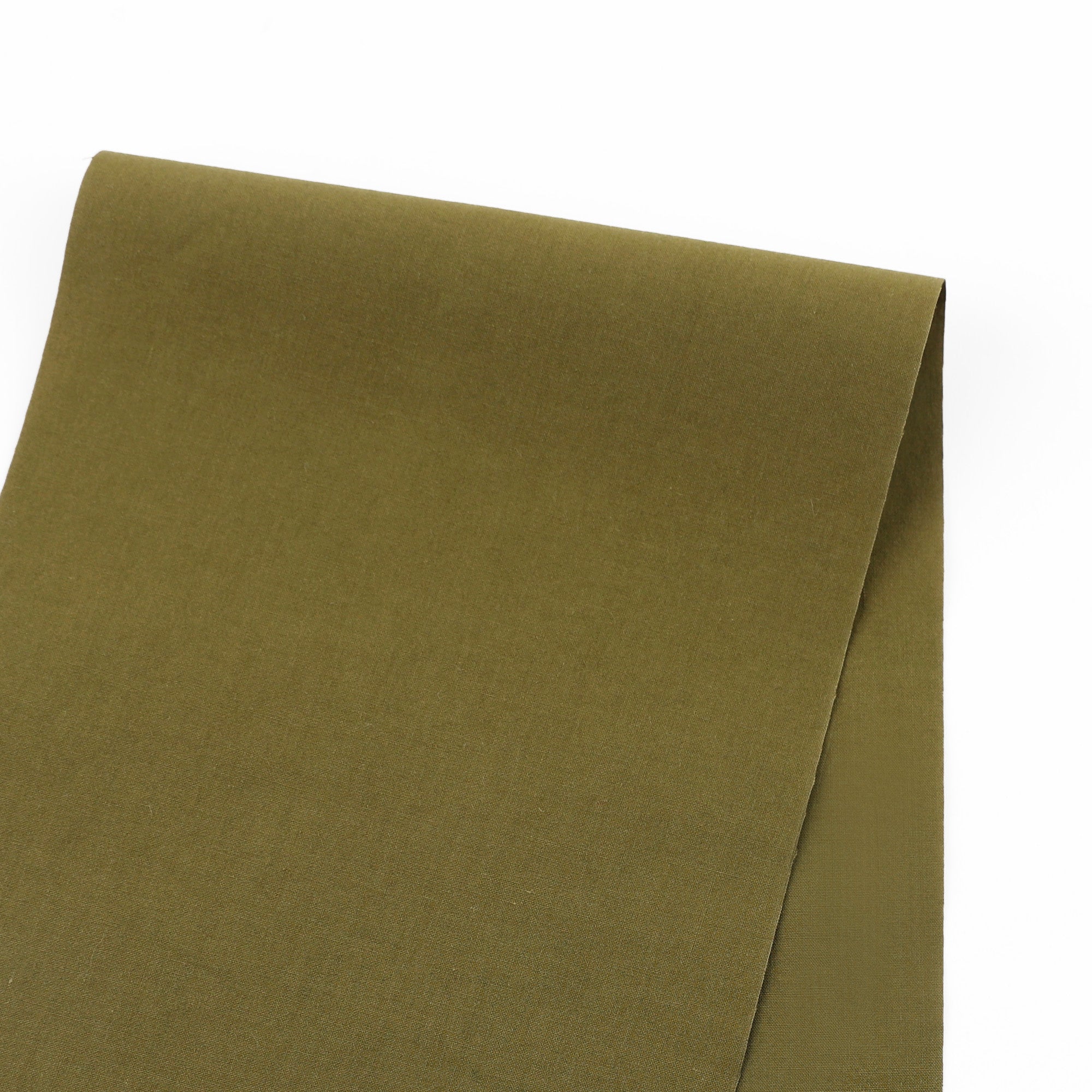 Organic Cotton Poplin - Olive