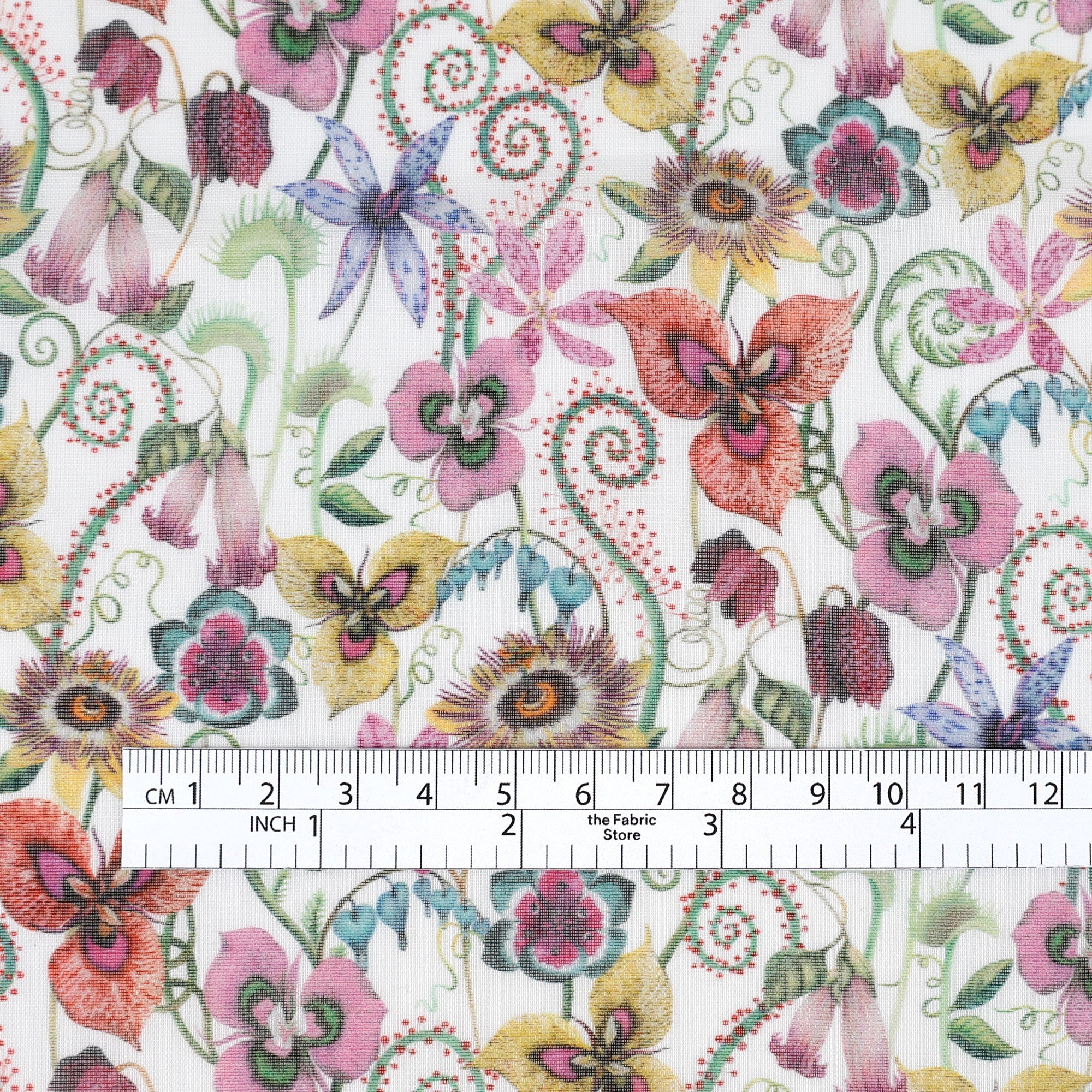 Liberty Chloe Cotton Chiffon - Melantha/X (4.9m Bundle)