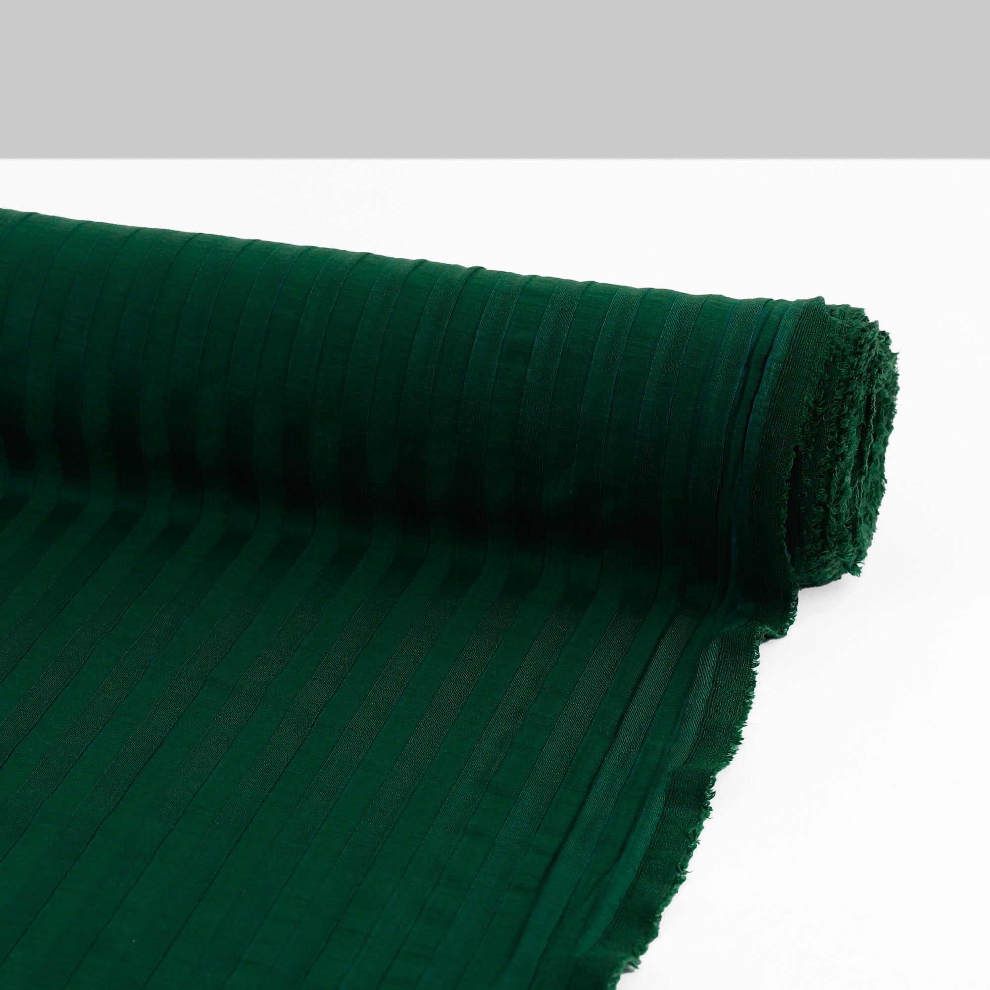 Tencel Stretch Jumbo Rib - Emerald