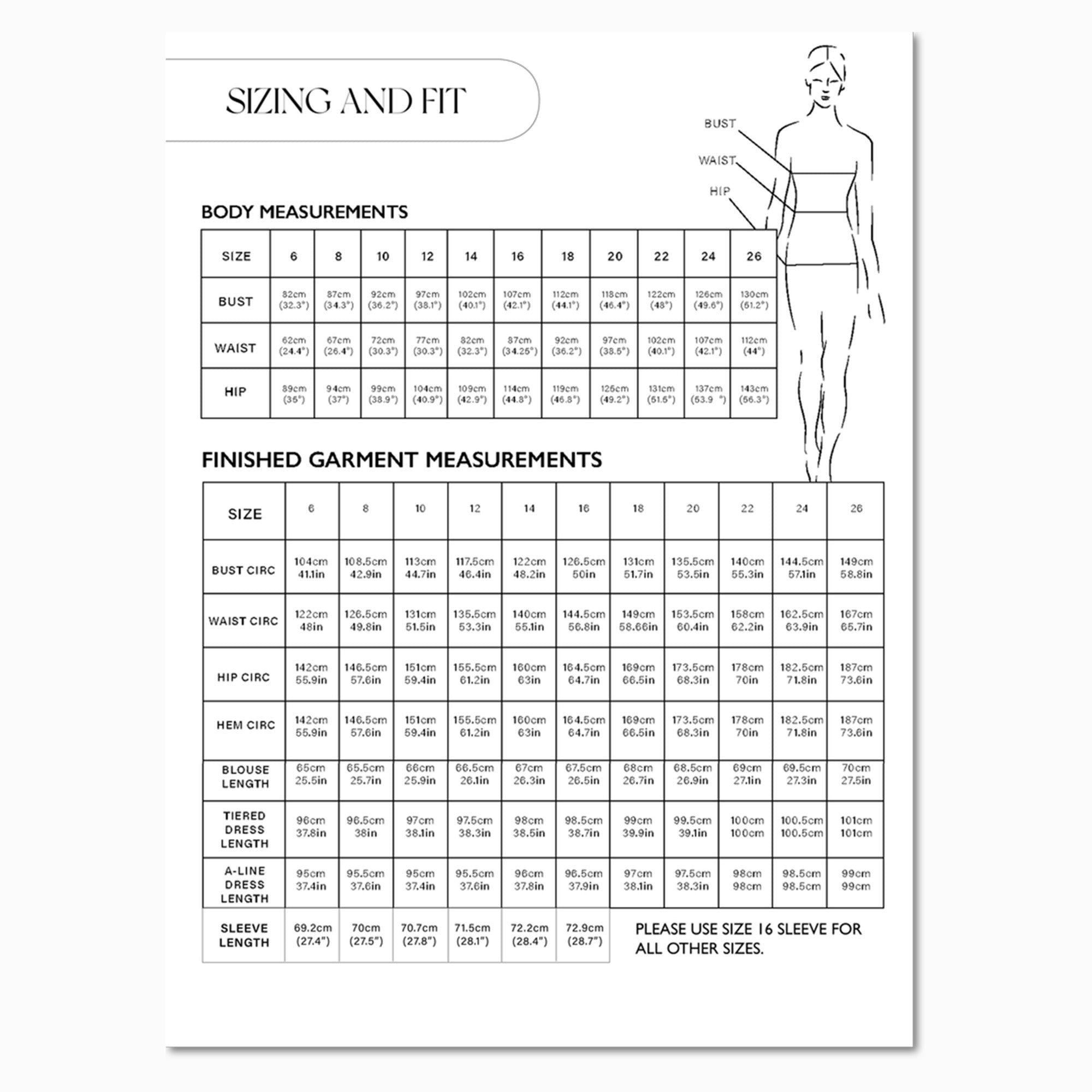 Veronica Tucker - Freya Dress & Blouse/PDF