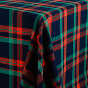 Brushed Cotton Plaid - Black Mix