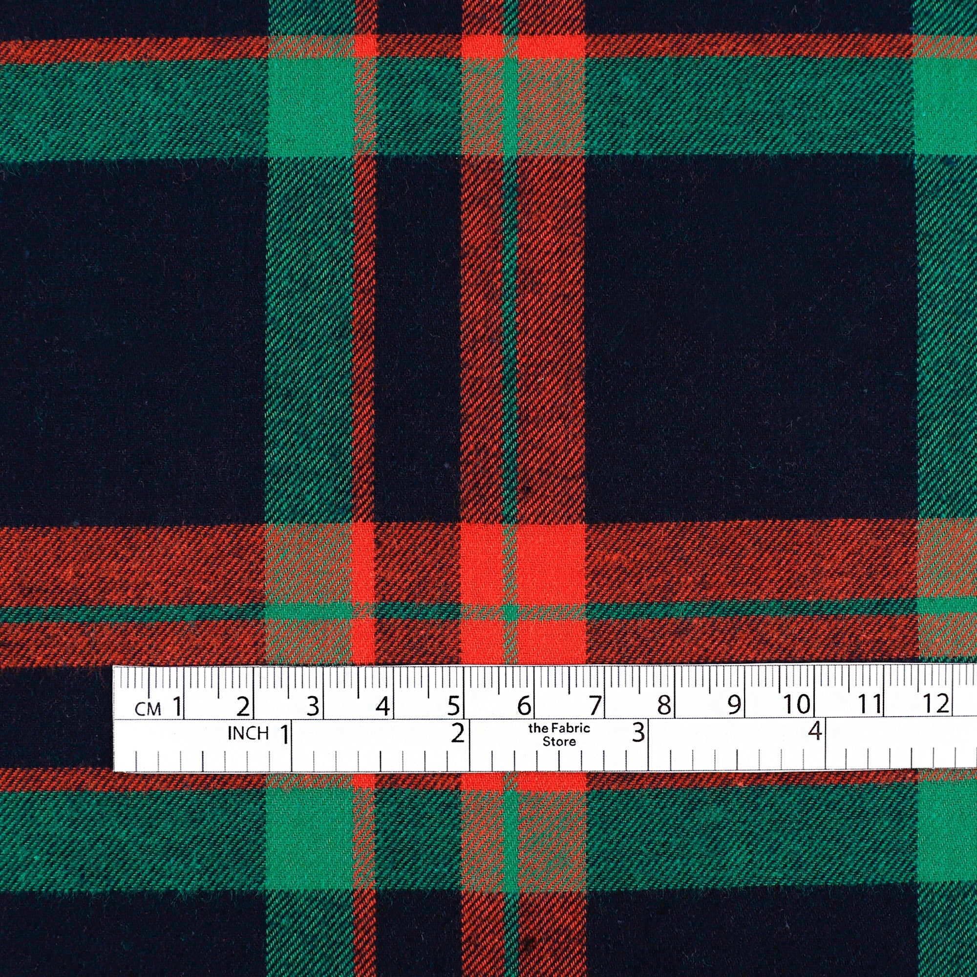 Brushed Cotton Plaid - Black Mix