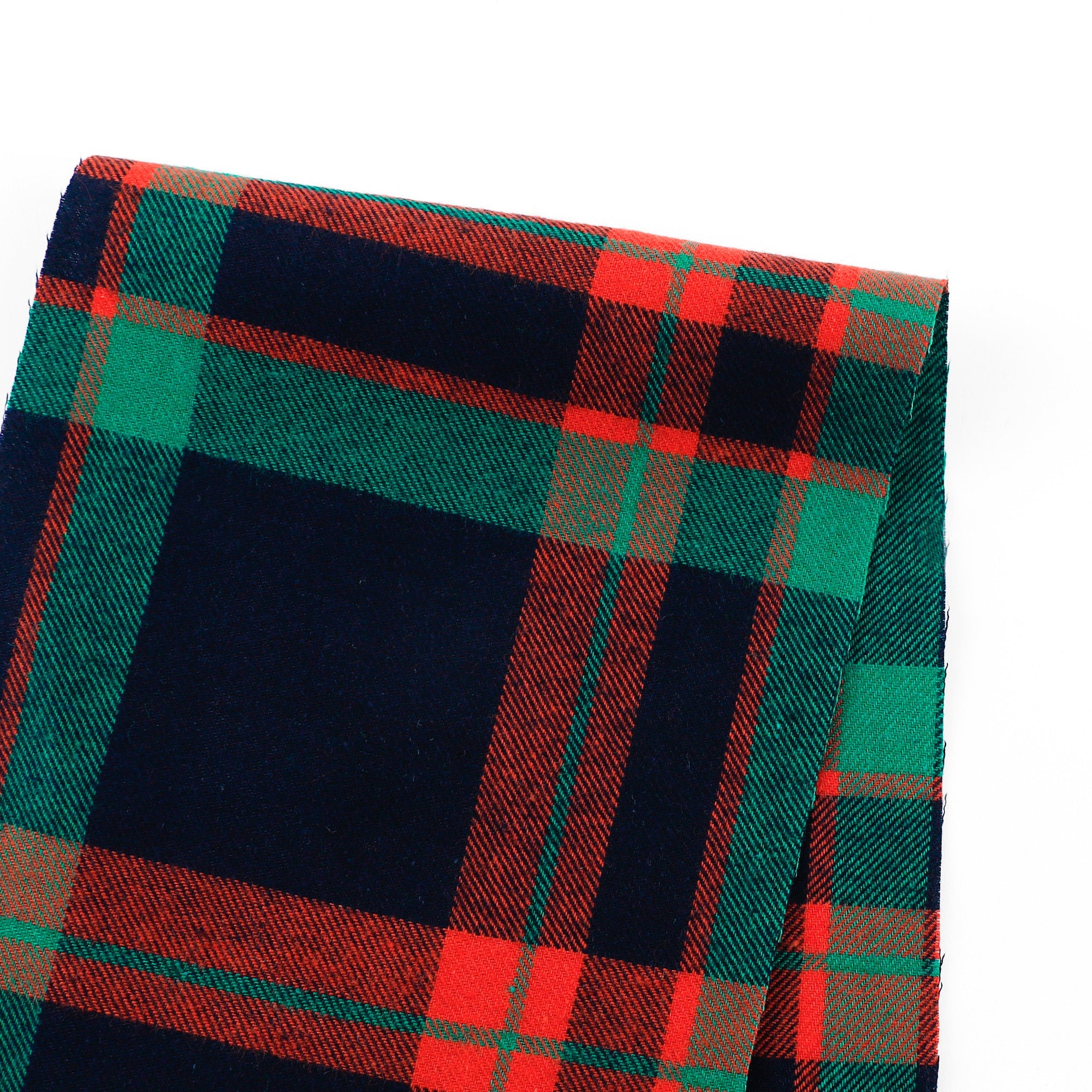Brushed Cotton Plaid - Black Mix
