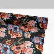 Liberty Chloe Cotton Chiffon - Vampires Bouquet/X
