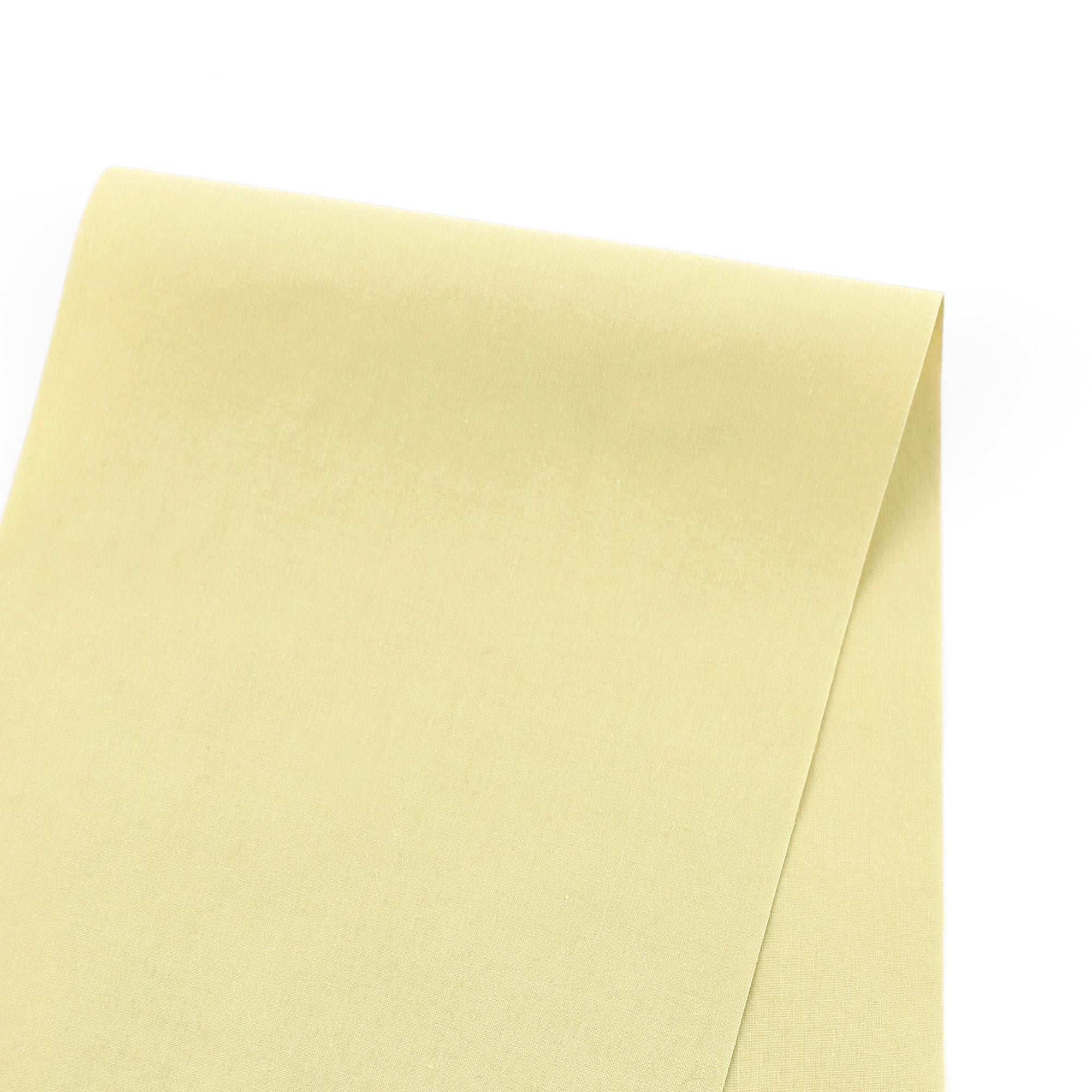 Organic Cotton Poplin - Lemonade
