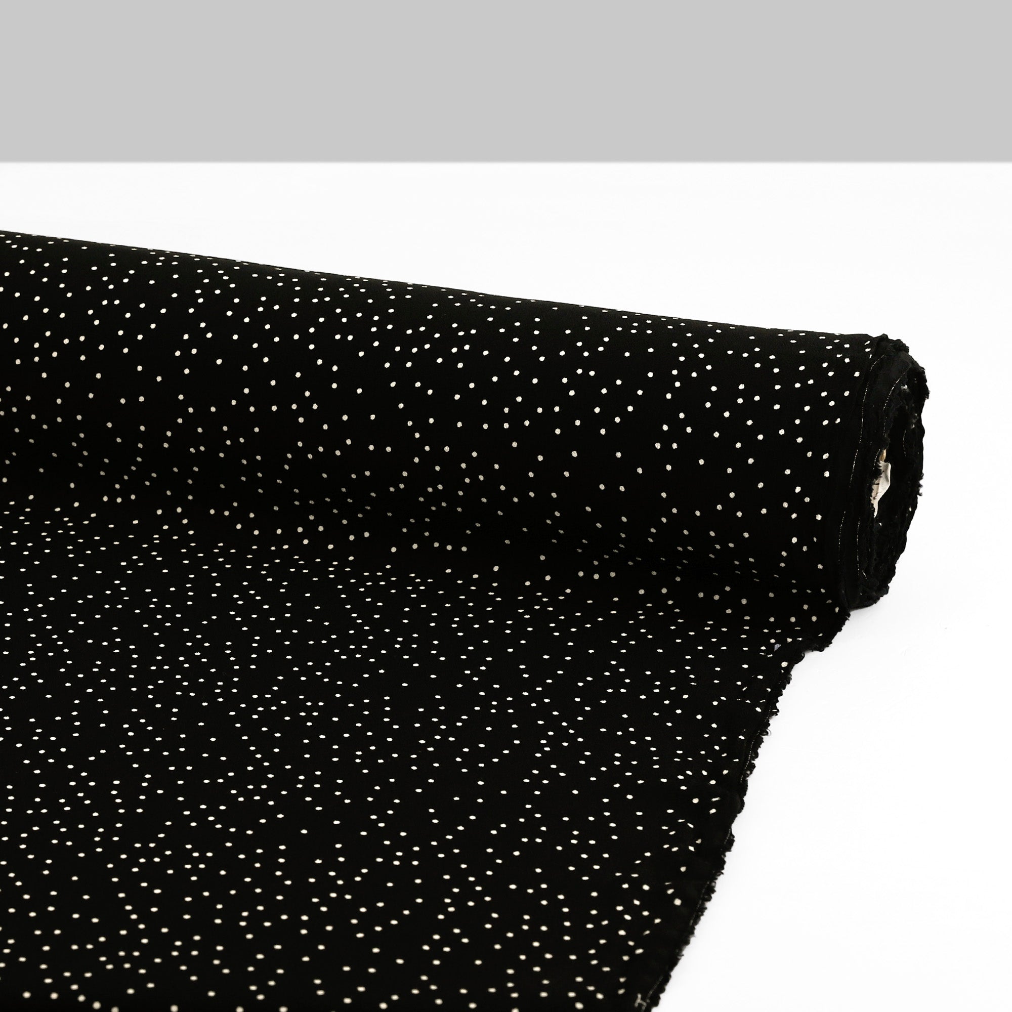 Mini Spots Viscose Crepe - Starlight