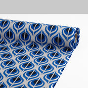 Retro Rayon Challis - Blue Eyes