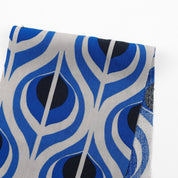 Retro Rayon Challis - Blue Eyes