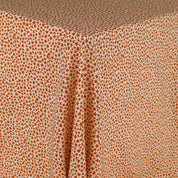 Mini Flowers Crepe De Chine - Ginger