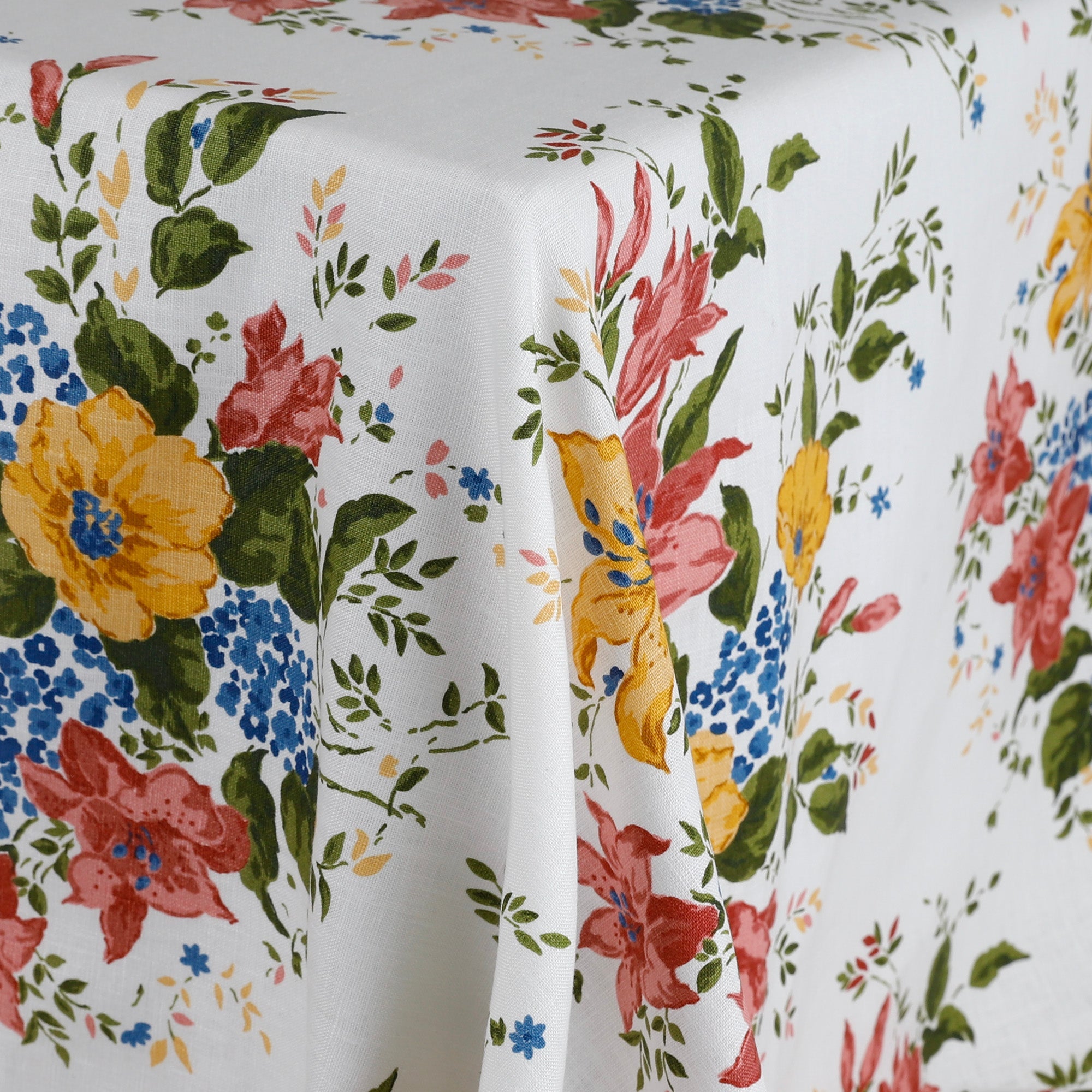 Floral Bouquet Linen - Spring