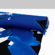 Abstract Shapes Linen - Blue Mix
