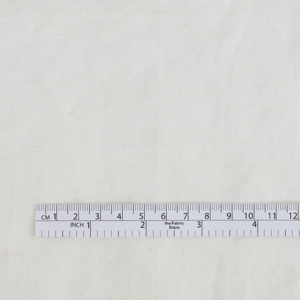 Tumbled Linen Canvas - Light Cream