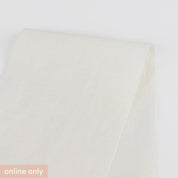 Tumbled Linen Canvas - Light Cream