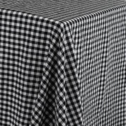 Crinkle Gingham Voile - Classic Black