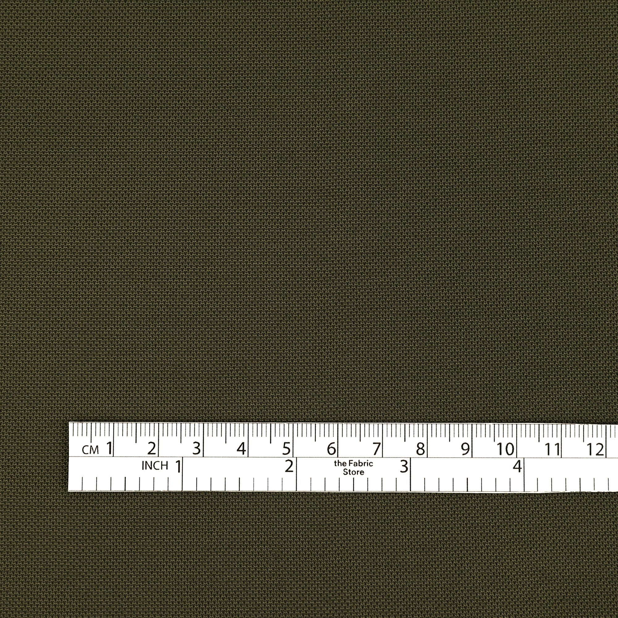 Pique Cotton Blend Knit - Khaki