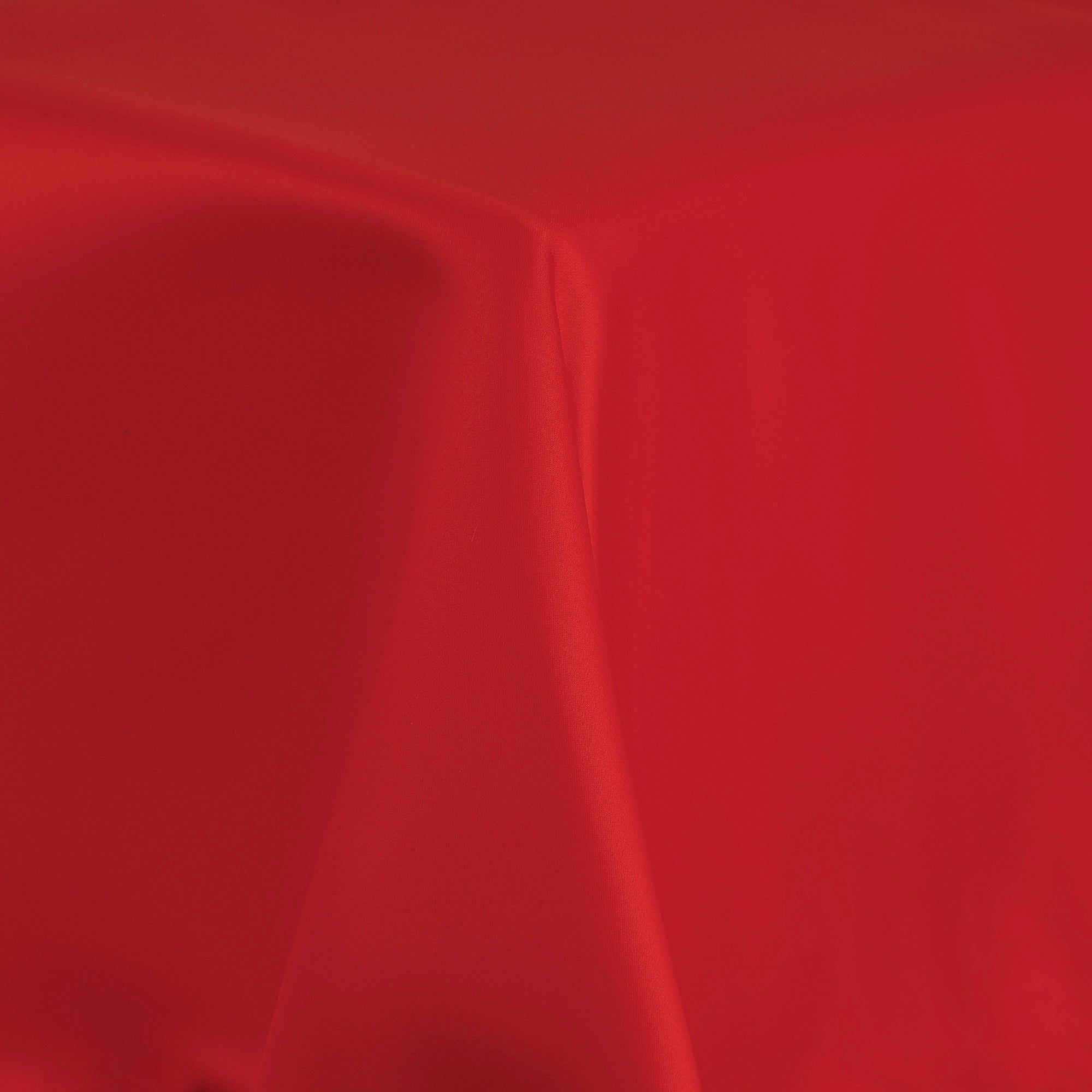 Double Faced Poly Satin - Crimson