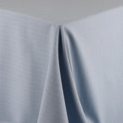 Poly Blend Pinstripe Suiting - Sky Blue