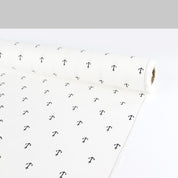 Anchor Stretch Cotton Shirting - White