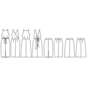 Papercut Patterns - Axis Dress / Skirt
