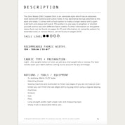 Birgitta Helmersson - ZW Cropped Shirt / PDF