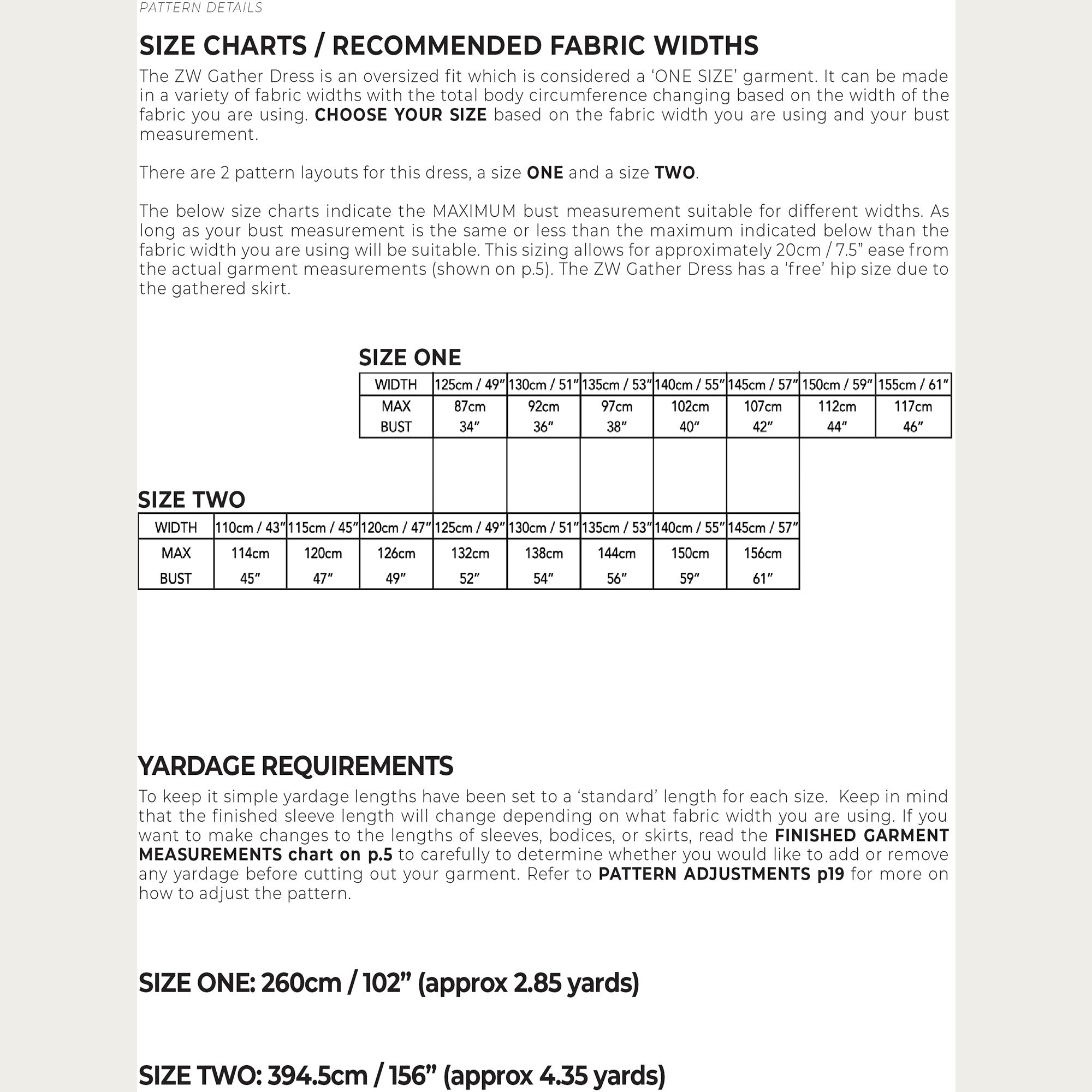 Birgitta Helmersson - ZW Gather Dress / PDF