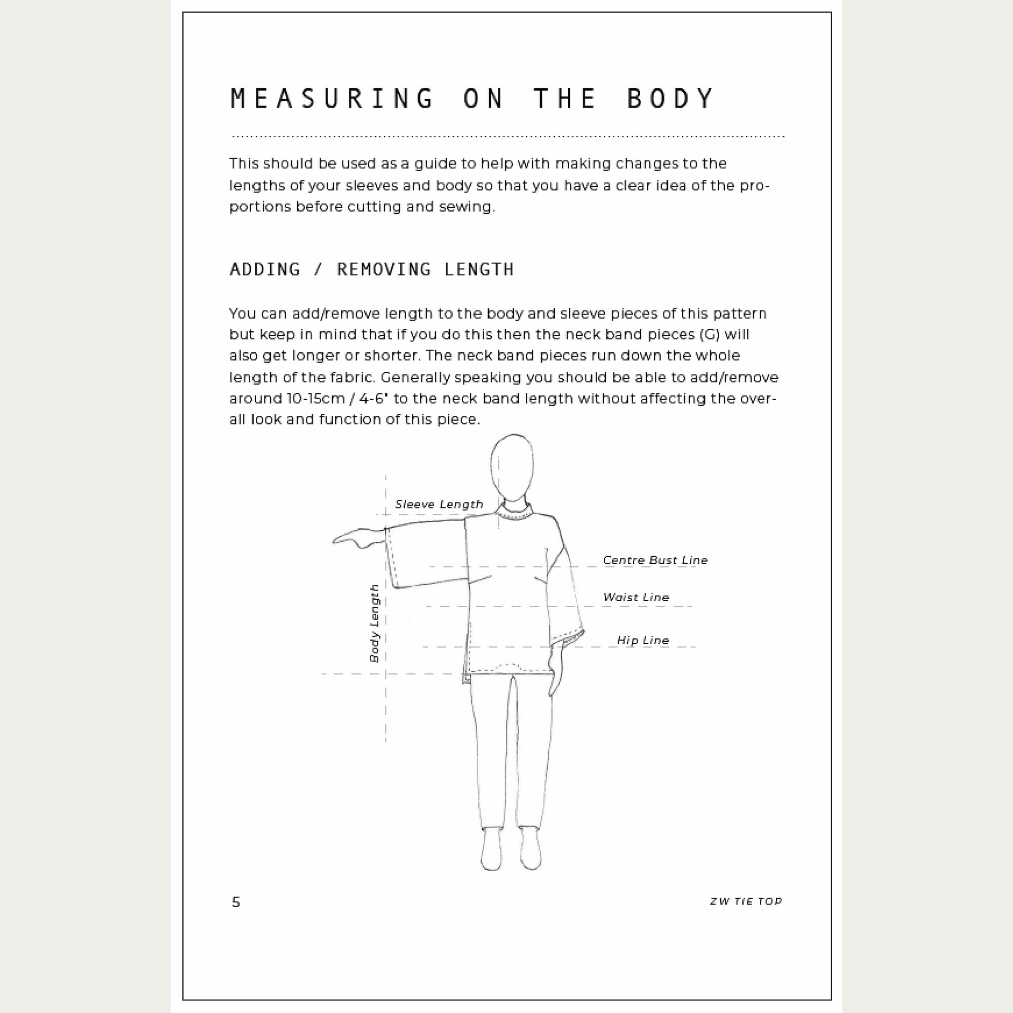 Birgitta Helmersson - ZW Tie Top / PDF