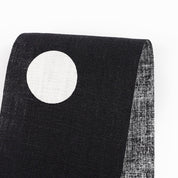 Big Spot Midweight Linen - Ebony (Pieces)