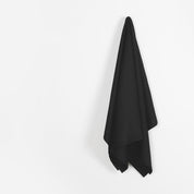 Melton Wool / Viscose Suiting - Black