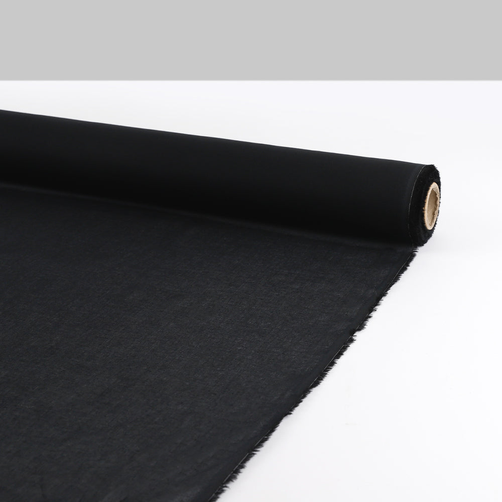 Sheer Cotton Muslin - Black