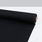 Stretch Poly/ Merino Fleeceback - Black