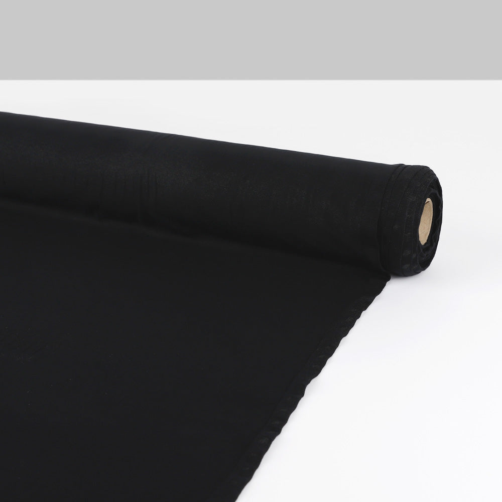 Soft Stretch Rayon Jersey - Black