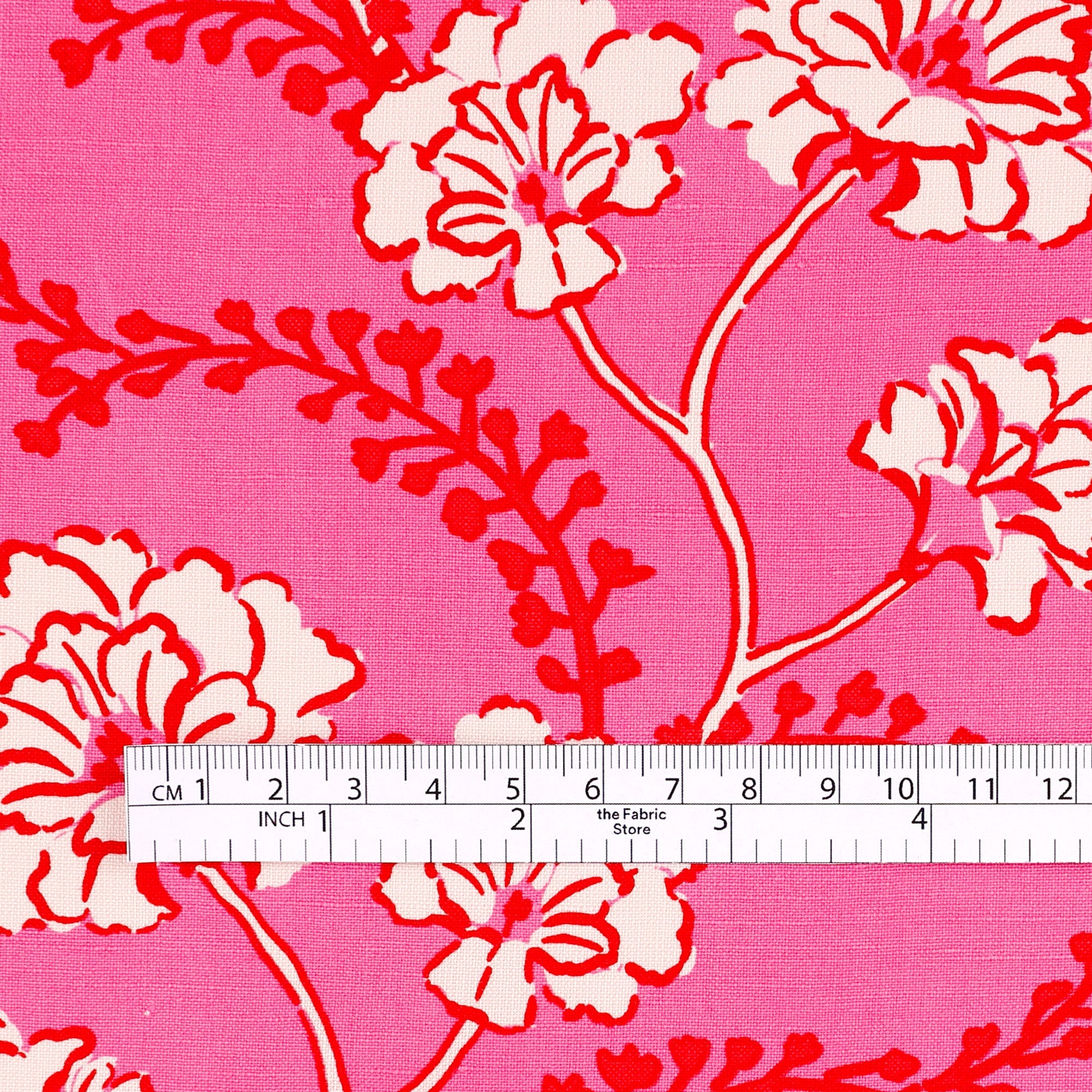 Zinnia Sandwashed Silk / Linen - Dragonfruit