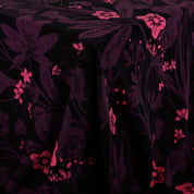 Woodland Flowers Merino Jacquard - Berries